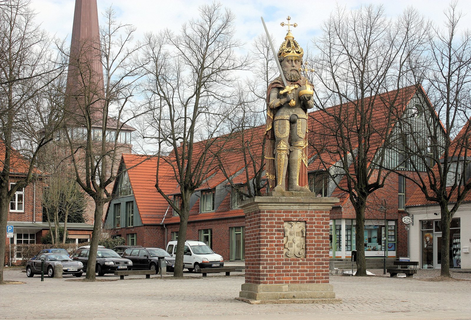 Wedel 1 Wedel Marktplatz Roland Und Immanuelkirche